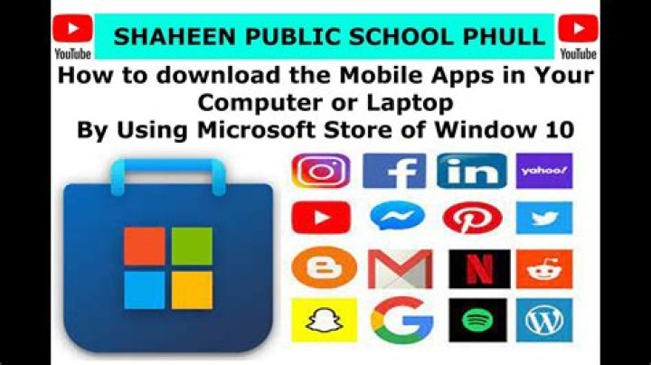 How do I use mobile apps on Windows 10?