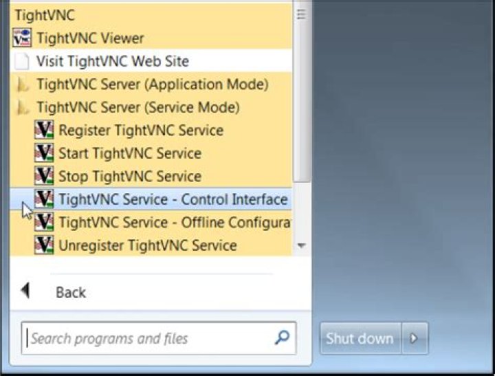 How do I use TightVNC viewer over the Internet?