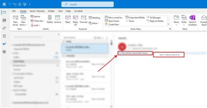 How do I use voting buttons in Outlook 2016?
