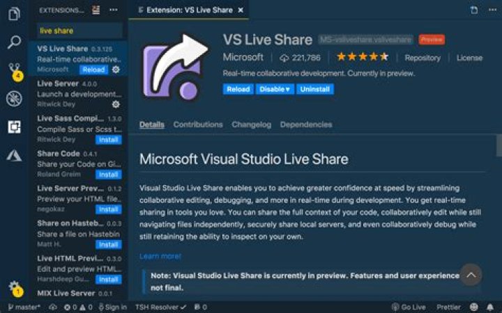 How do I use Vscode live share?