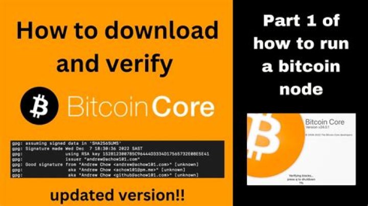How do I verify Bitcoin?