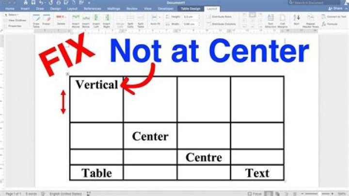 How do I vertically align text in a table?