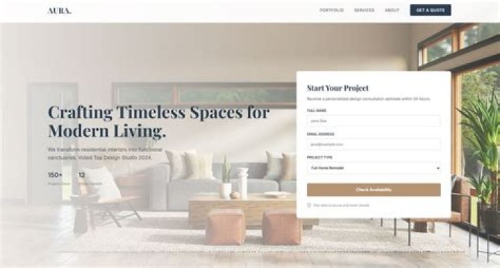 How do interior design companies get leads?