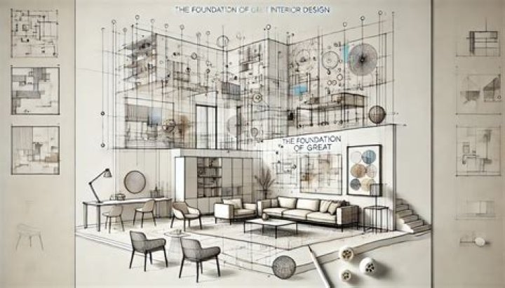 How do interior designers create atmosphere?