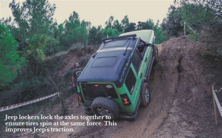 How do Jeep lockers work?