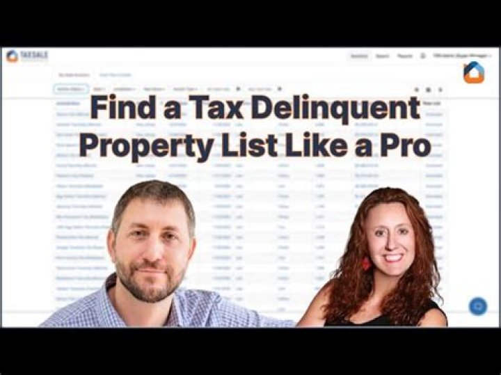 How do tax delinquent sales work?