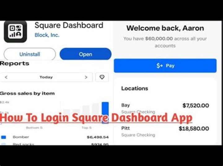 How do team members log into square?