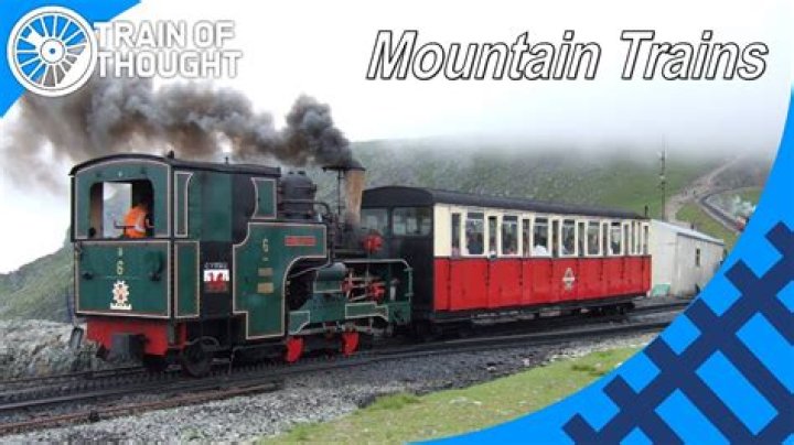 How do trains go up mountains?