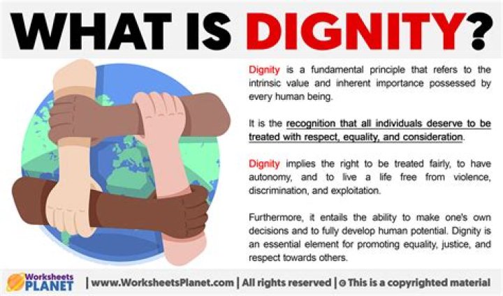 How do you act dignified?
