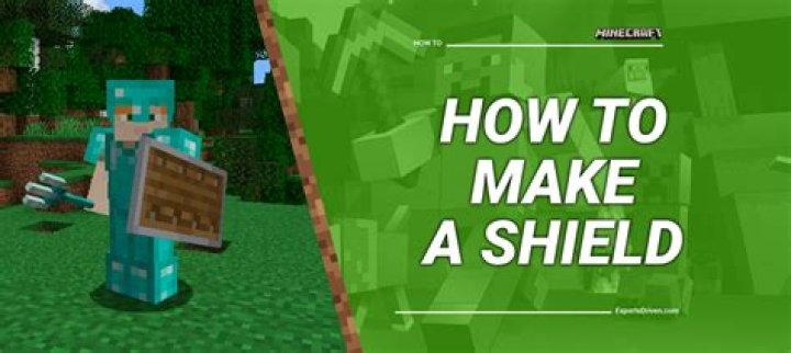 How do you activate a shield in Minecraft?