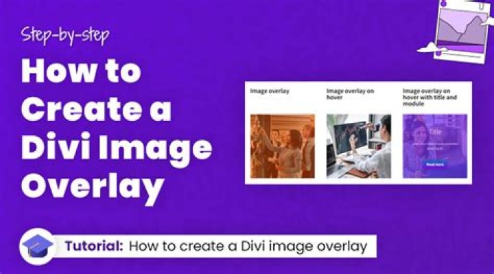 How do you add a background overlay in Divi?