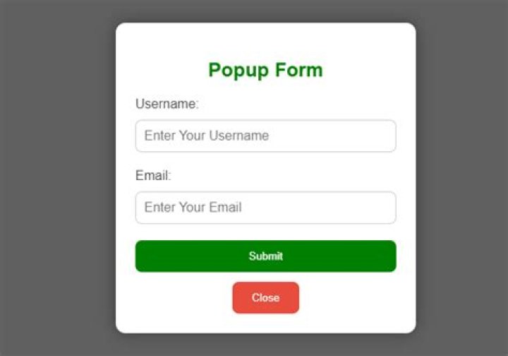 How do you add a pop up in HTML?