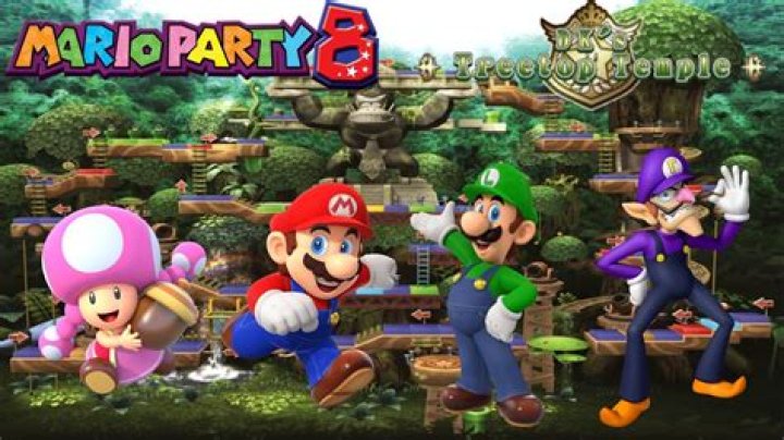 How do you add players on Mario Party 8?