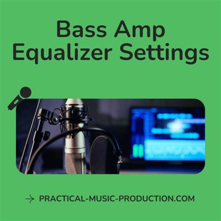How do you adjust a bass equalizer?