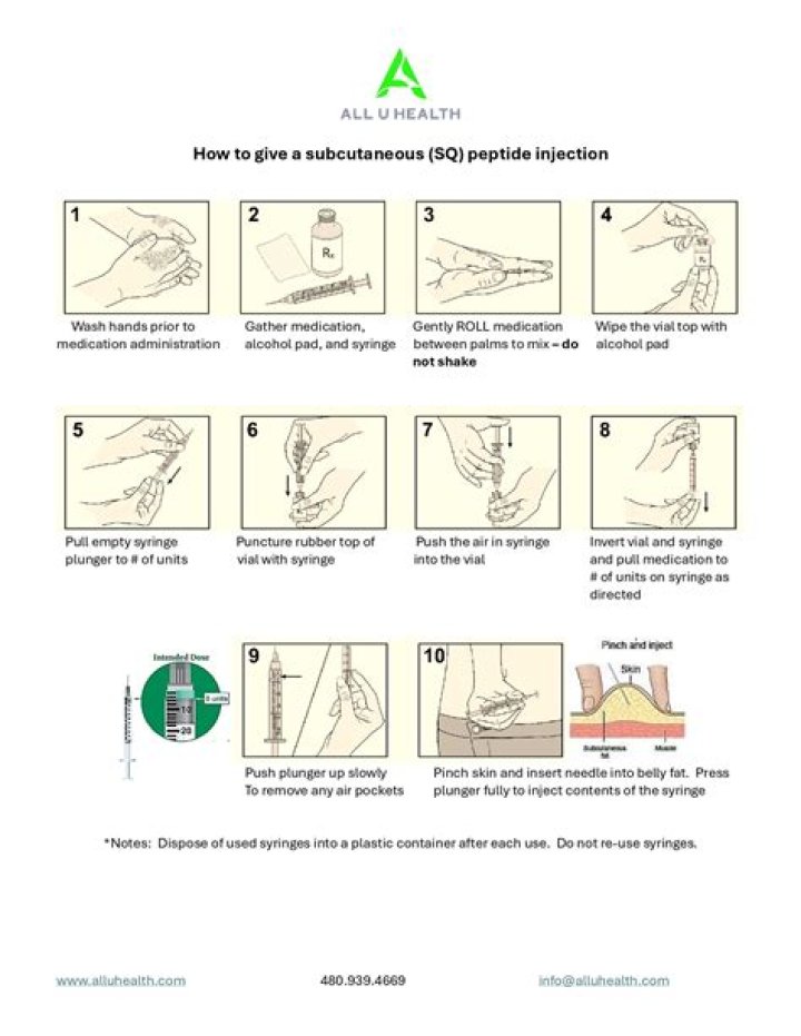 How do you administer a pentavalent shot?