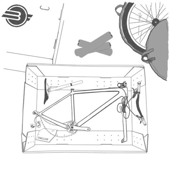 How do you assemble a bike box?