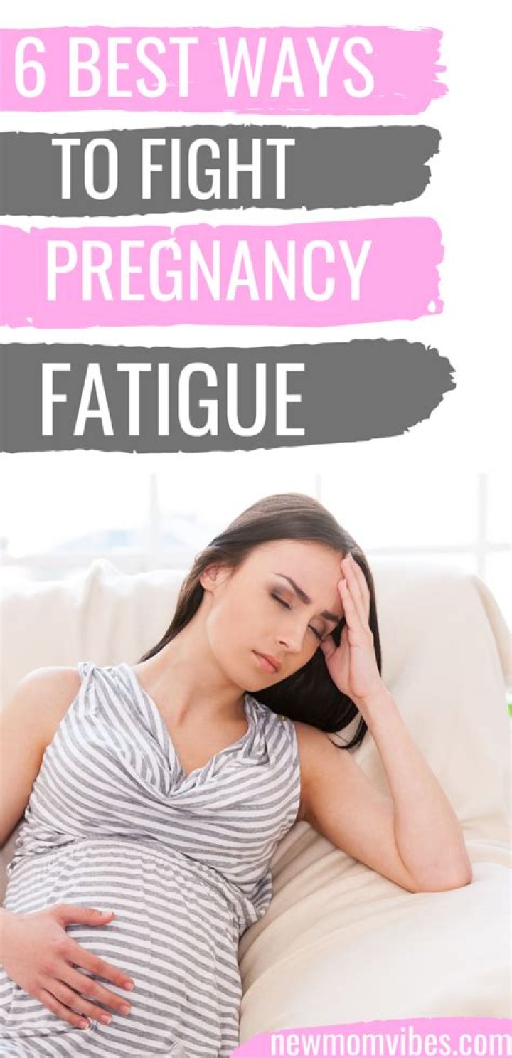 How do you beat early pregnancy fatigue?