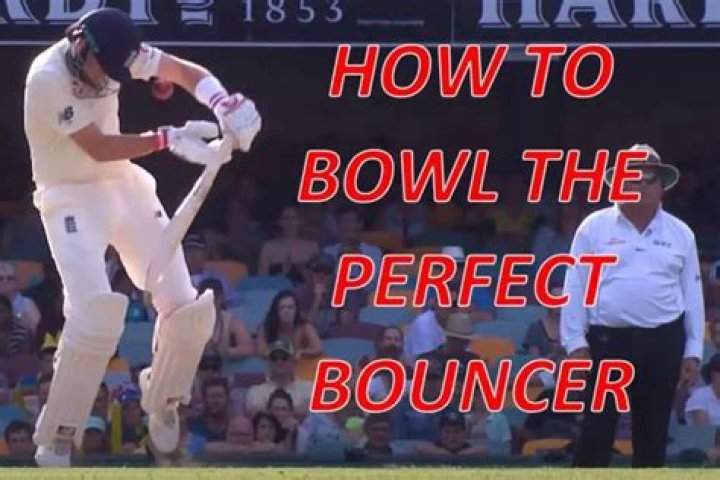 How do you bowl a bouncer in cricket?