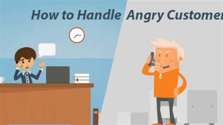 How do you build rapport with an angry customer?