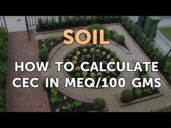 How do you calculate CEC in MEQ 100g?