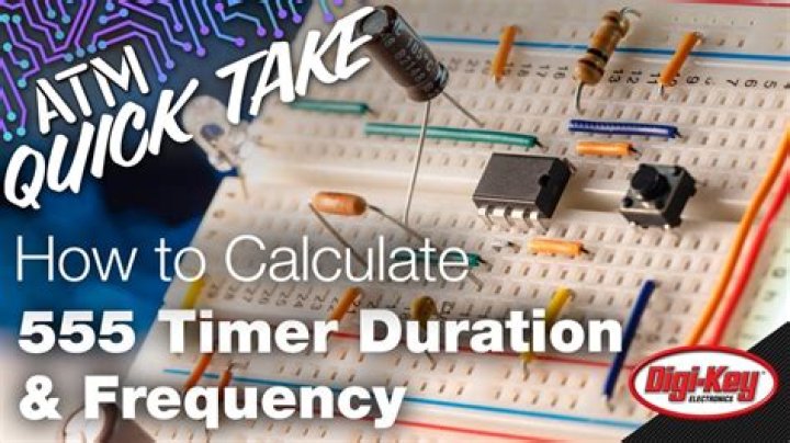How do you calculate the frequency of a 555 timer?