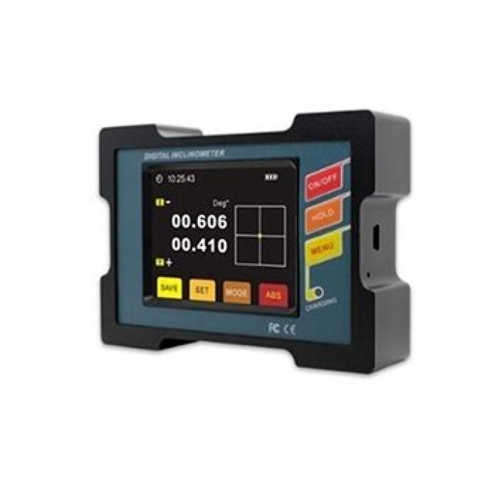 How do you calibrate a digital inclinometer?