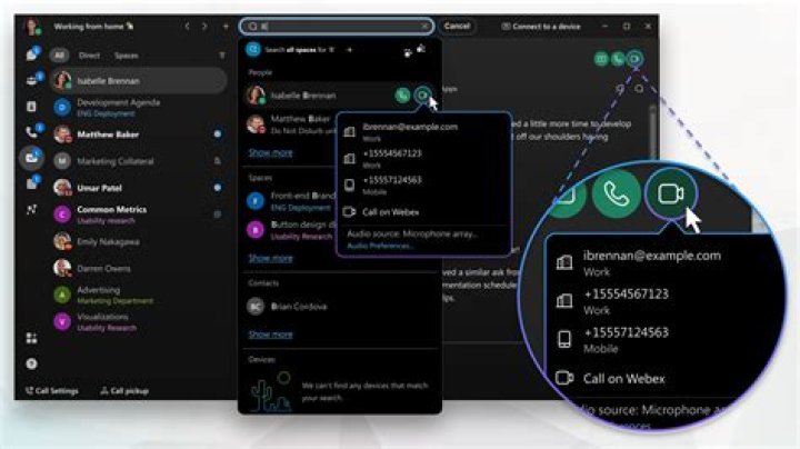 How do you call on Webex?