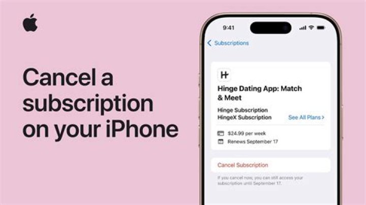 How do you cancel an app through iTunes?