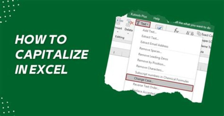 How do you capitalize all text?