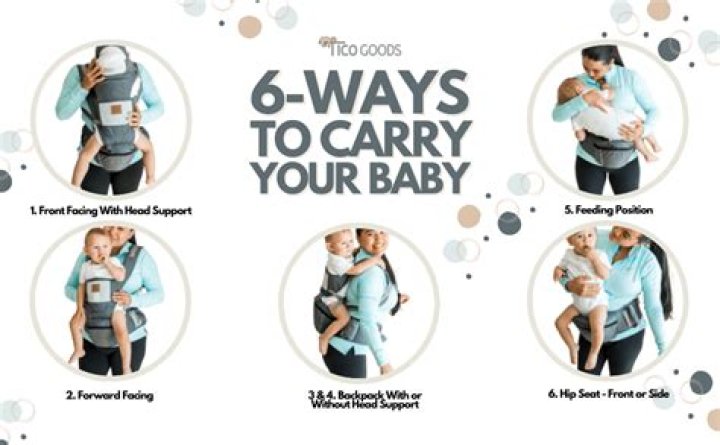 How do you carry a heavy baby?