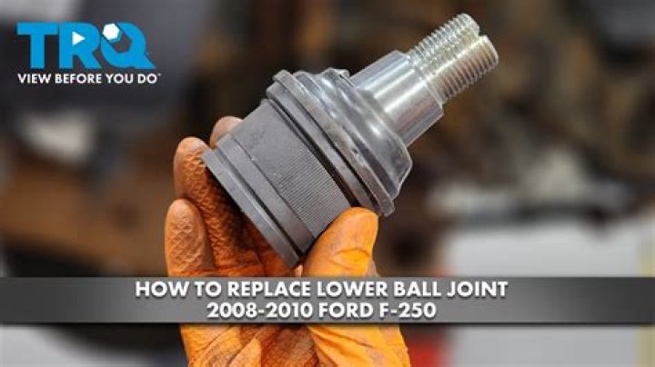 How do you change a ball joint on a Ford F 150?