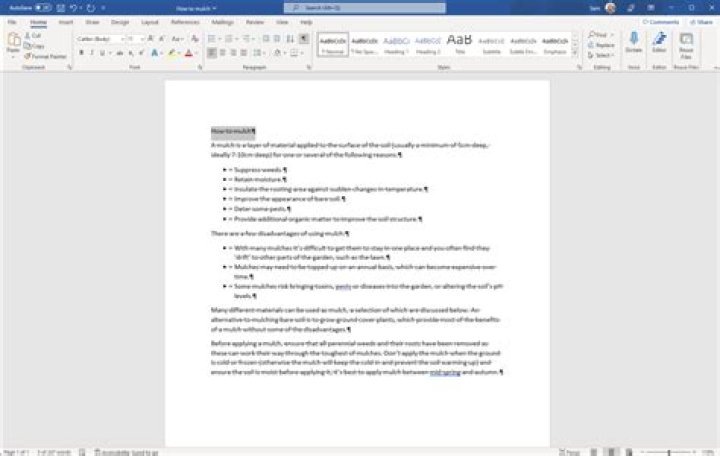 How do you change the headings in Word 2016?
