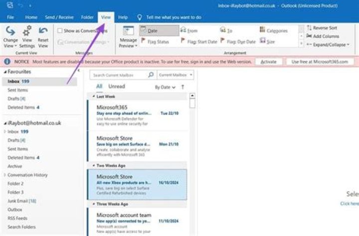 How do you change the message preview?