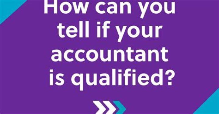 How do you check if someone is a qualified chartered accountant?