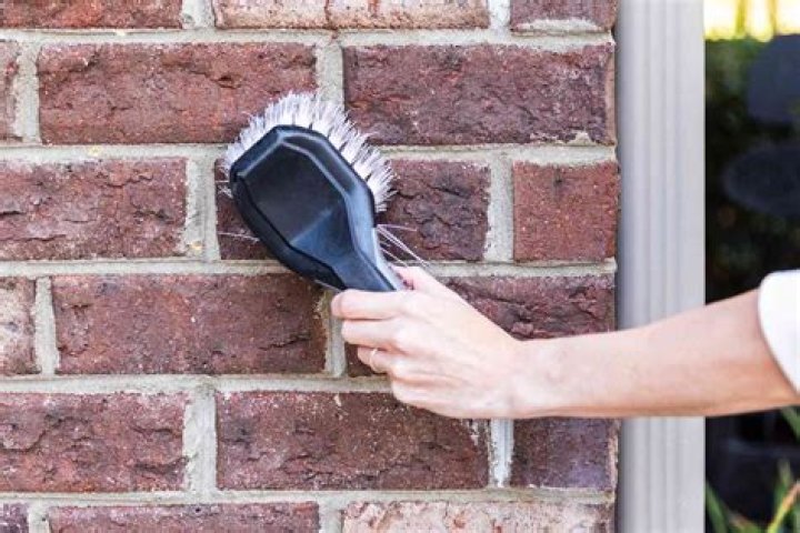 How do you clean exterior brick UK?