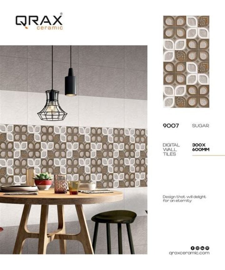 How do you clean sugar finish tiles?