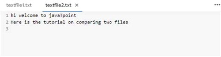 How do you compare text files in Python?