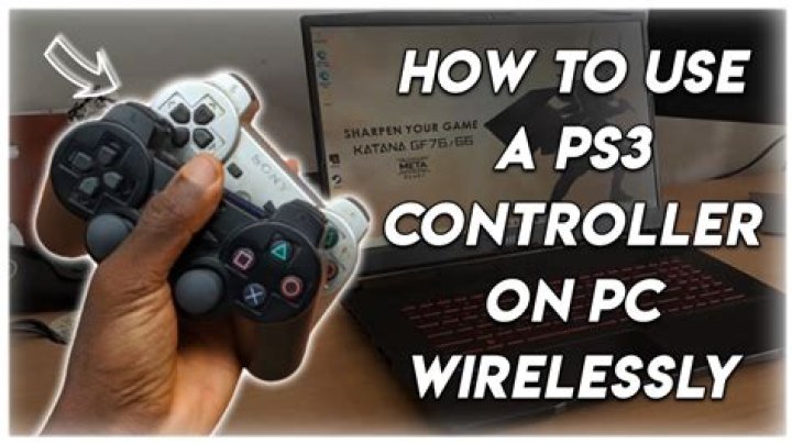 How do you connect a third party controller to a PS3?