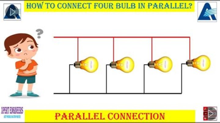 How do you connect series and parallel bulbs?