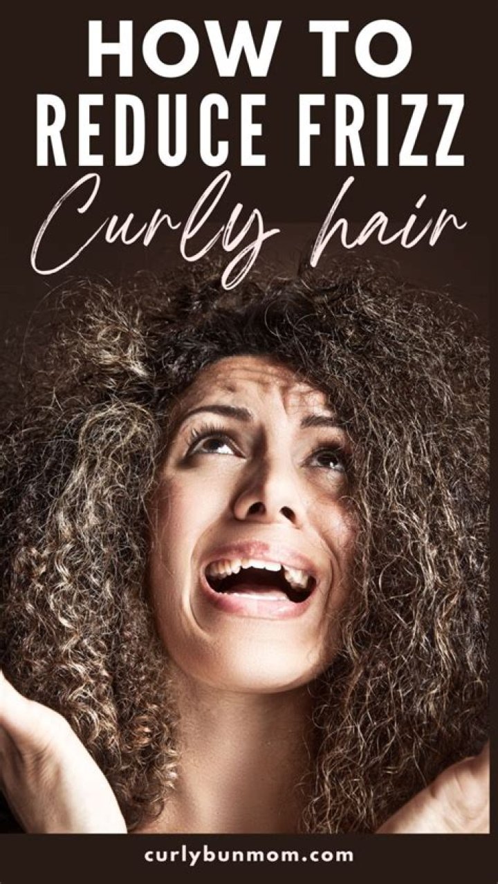 How do you control dry frizzy curly hair?