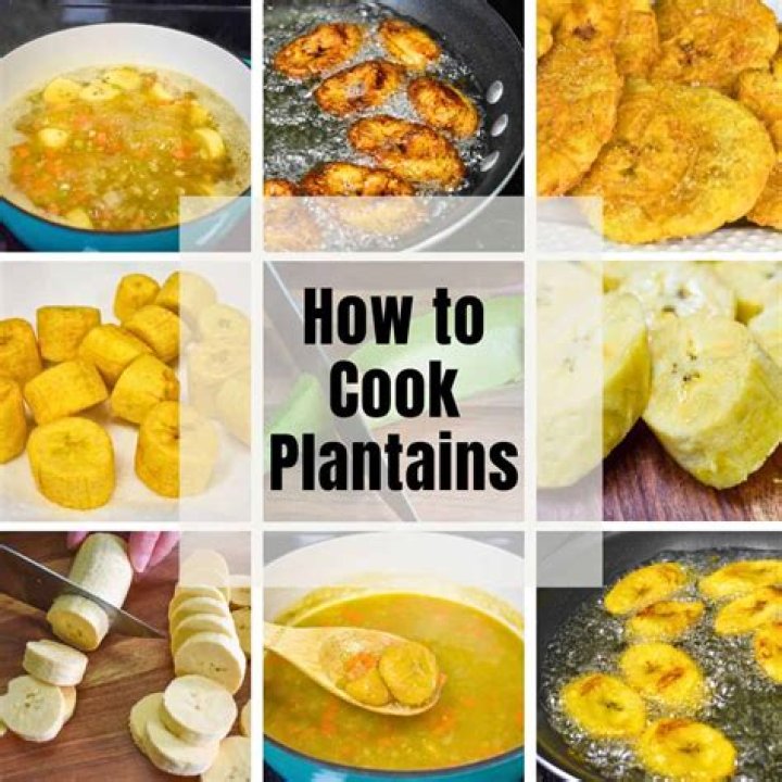 How do you cook frozen plantains?