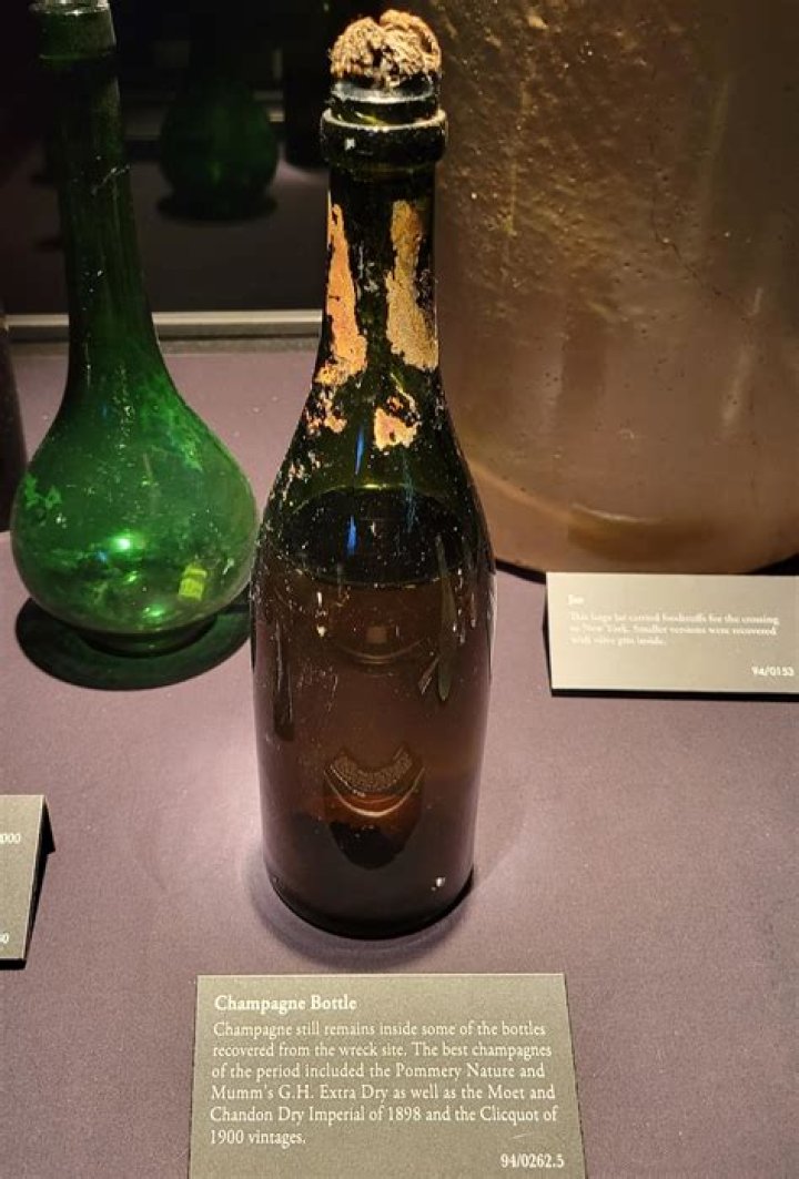 How do you crack a bottle of champagne?