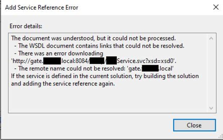 How do you create a service reference with only physical WSDL?