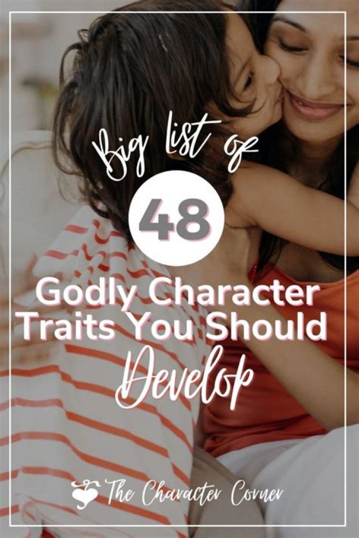 How do you develop a godly character?