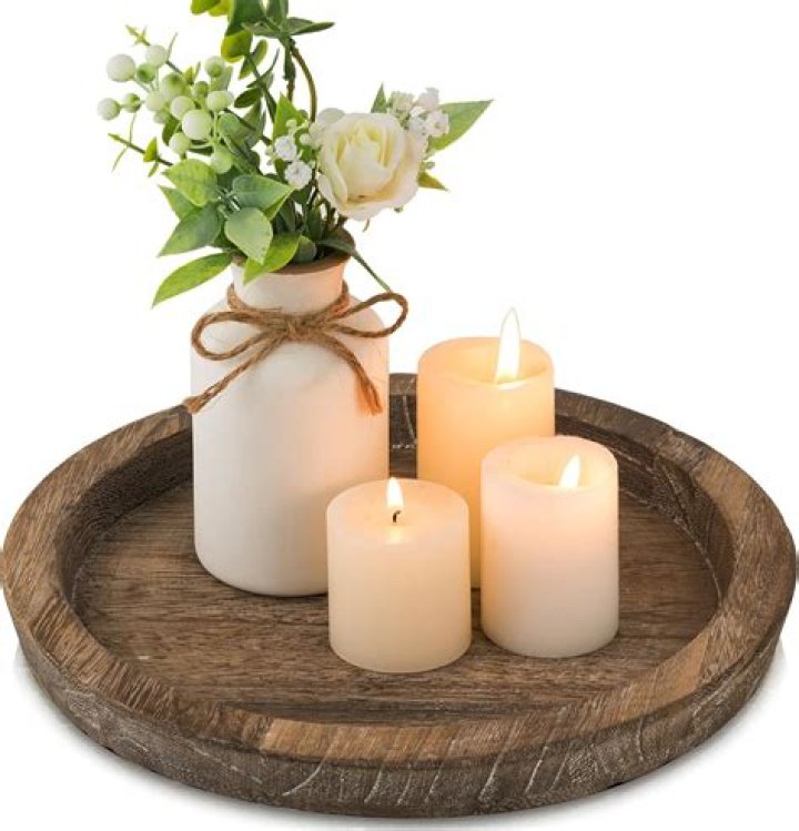 How do you display a candle?