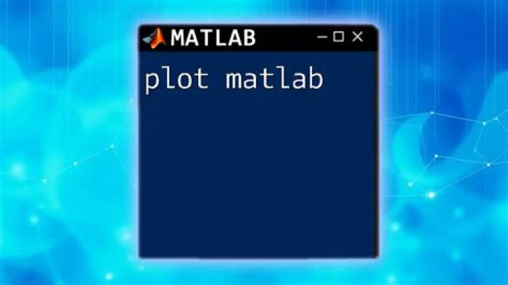 How do you display data in Matlab?