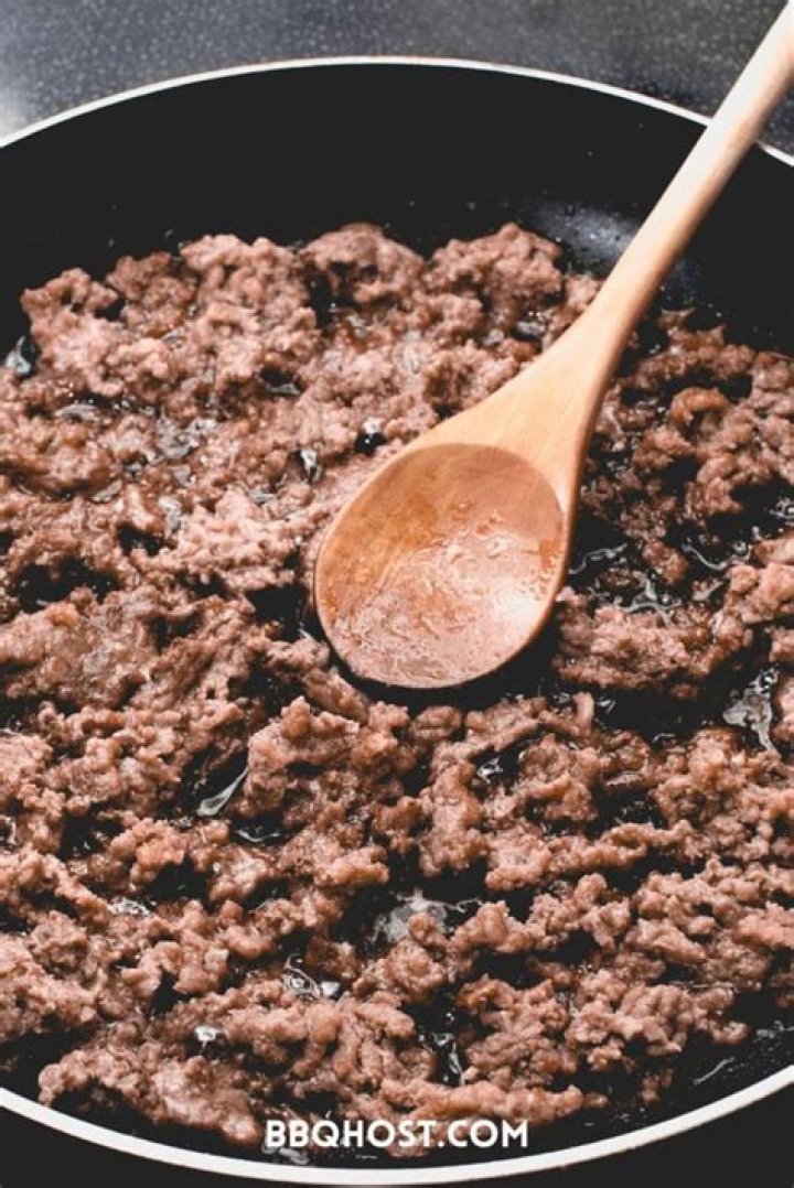 How do you dispose of ground beef fat?