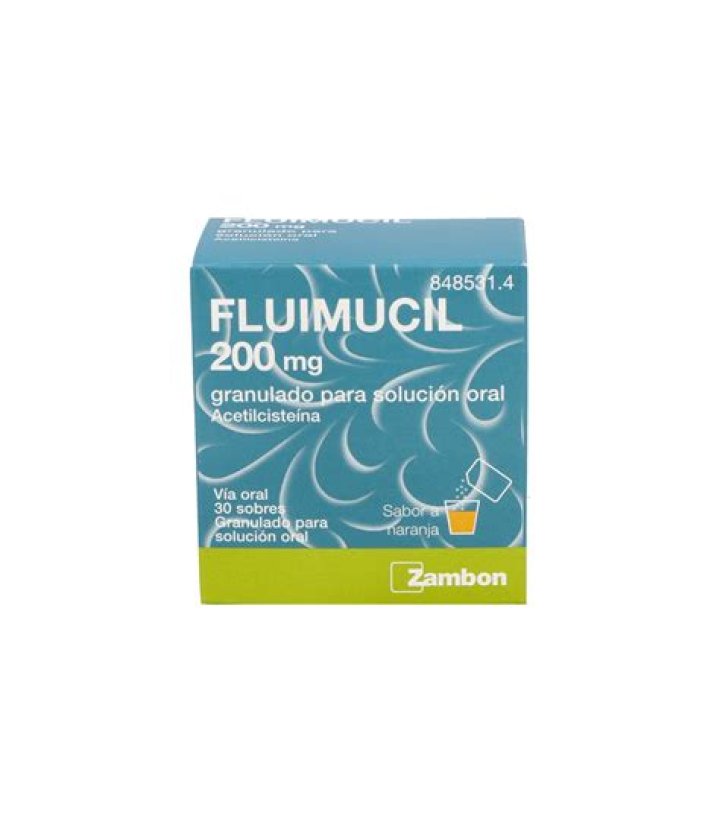 How do you dissolve Fluimucil 200 mg?