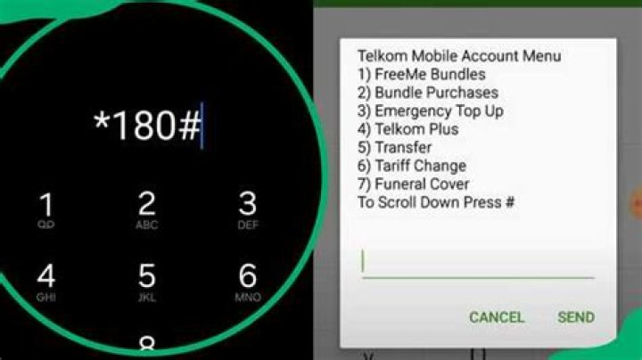How do you do an advance on Telkom?