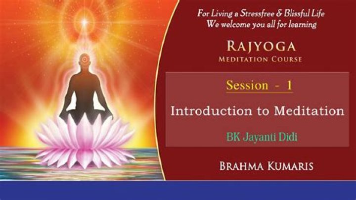 How do you do RajYoga meditation?